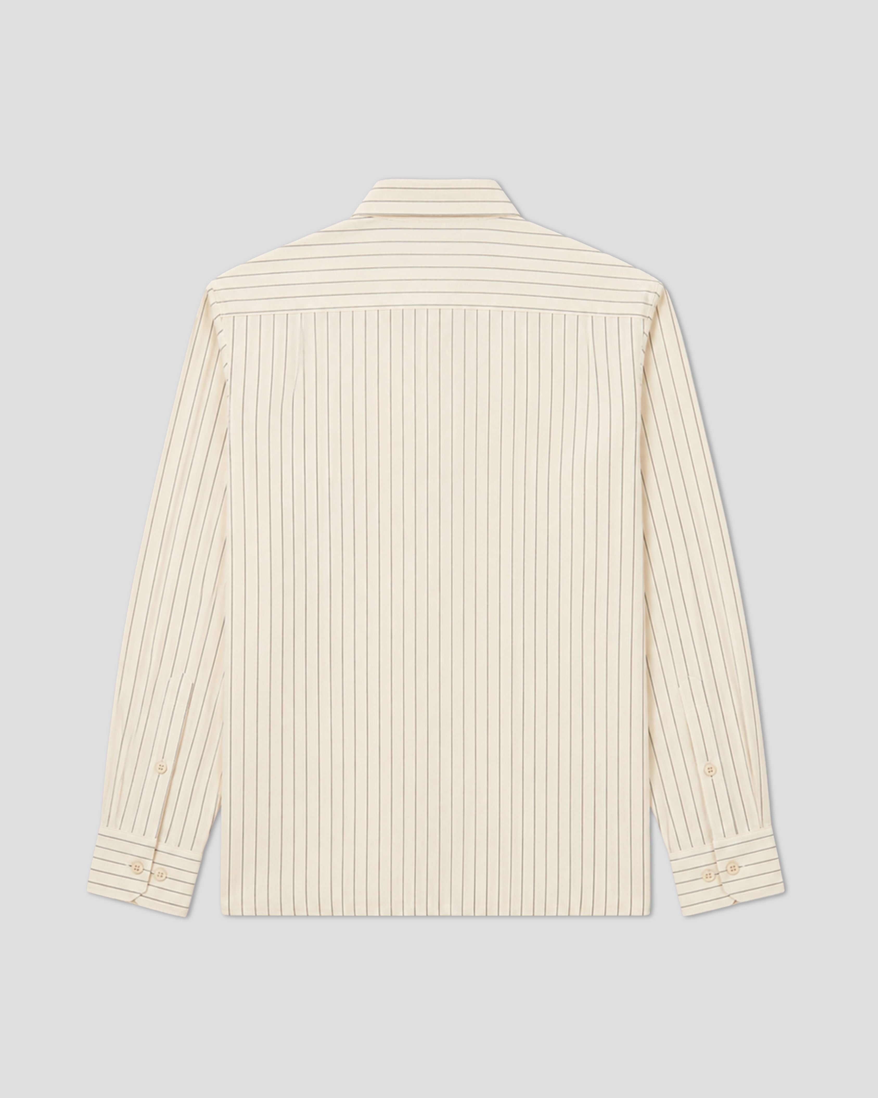 Cream Pin-Stripe Shirt